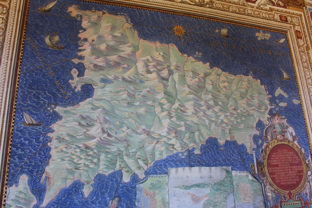 Galeria dos Mapas, Galerie delle Carte Geografiche, Vaticano, Vatican