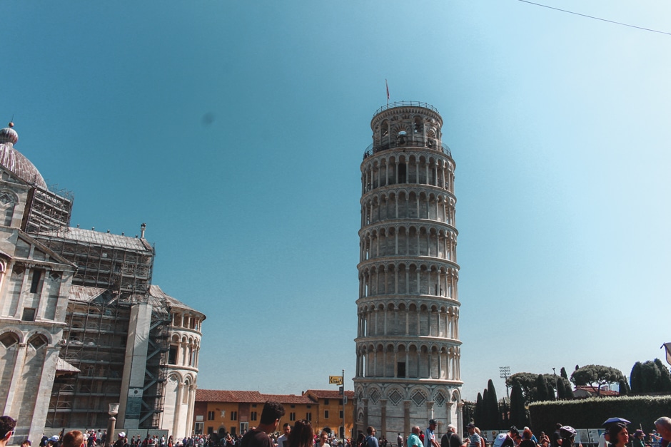 Torre de Pisa, Pisa, Vista de Pisa, Vista Torre de Pisa