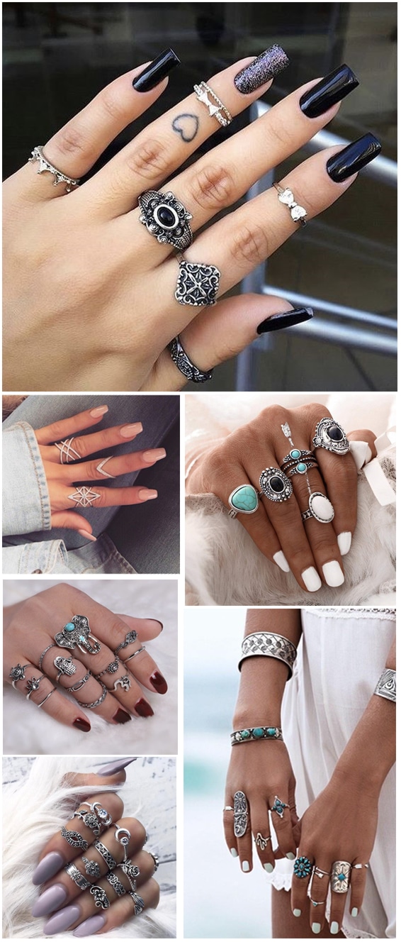 anel de falange, anel de prata, anel de prata com pedra, anel de prata feminino, anel solitário, Como escolher o anel perfeito, Como escolher o anel perfeito para o seu tipo de mão